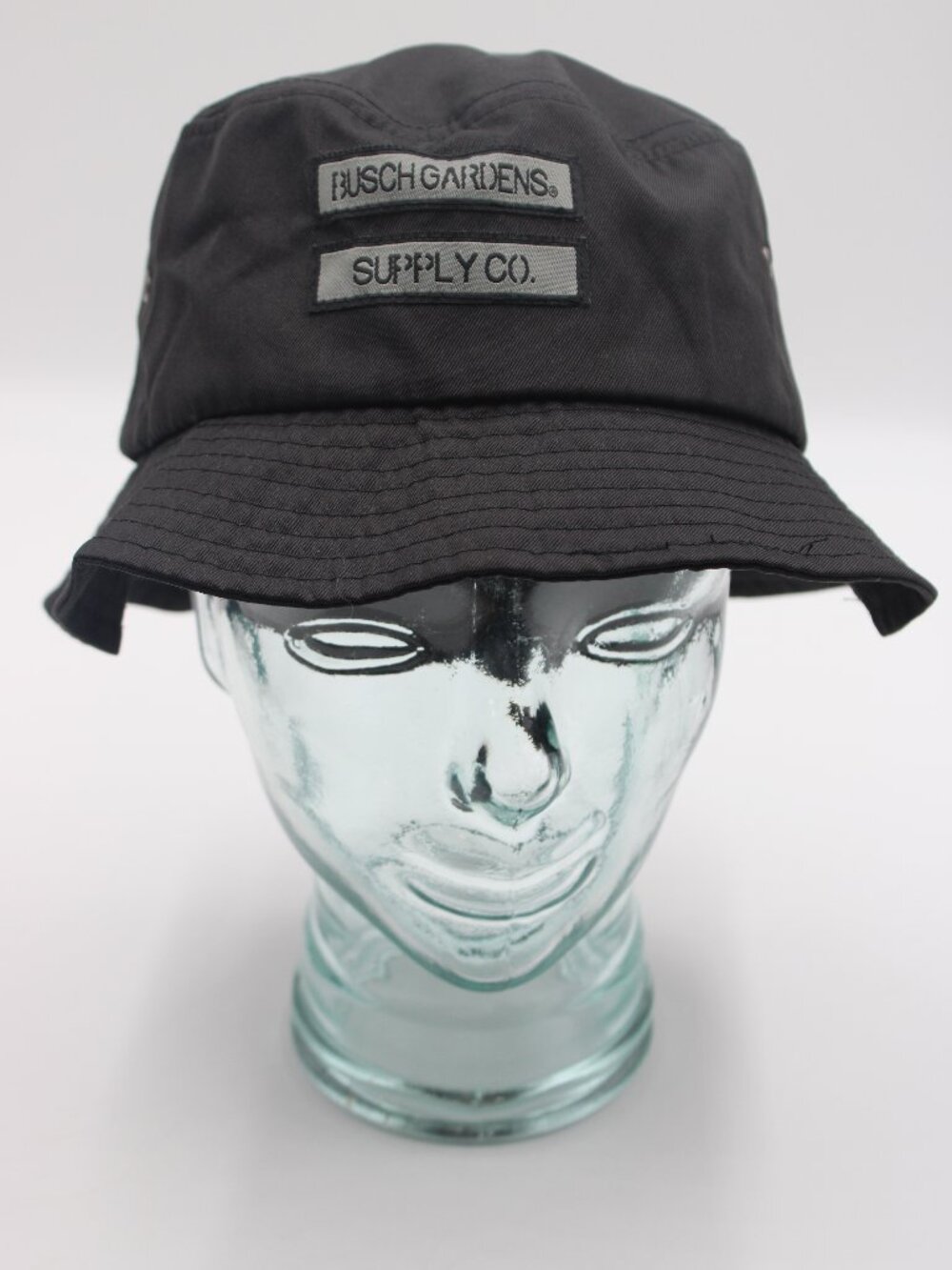 Busch Gardens Supply Co Black Bucket Hat Cap OSFM One Size Theme Park Vacation